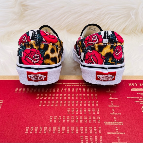 Vans Classic Slip-On Rose Checkerboard - Picture 5 of 7